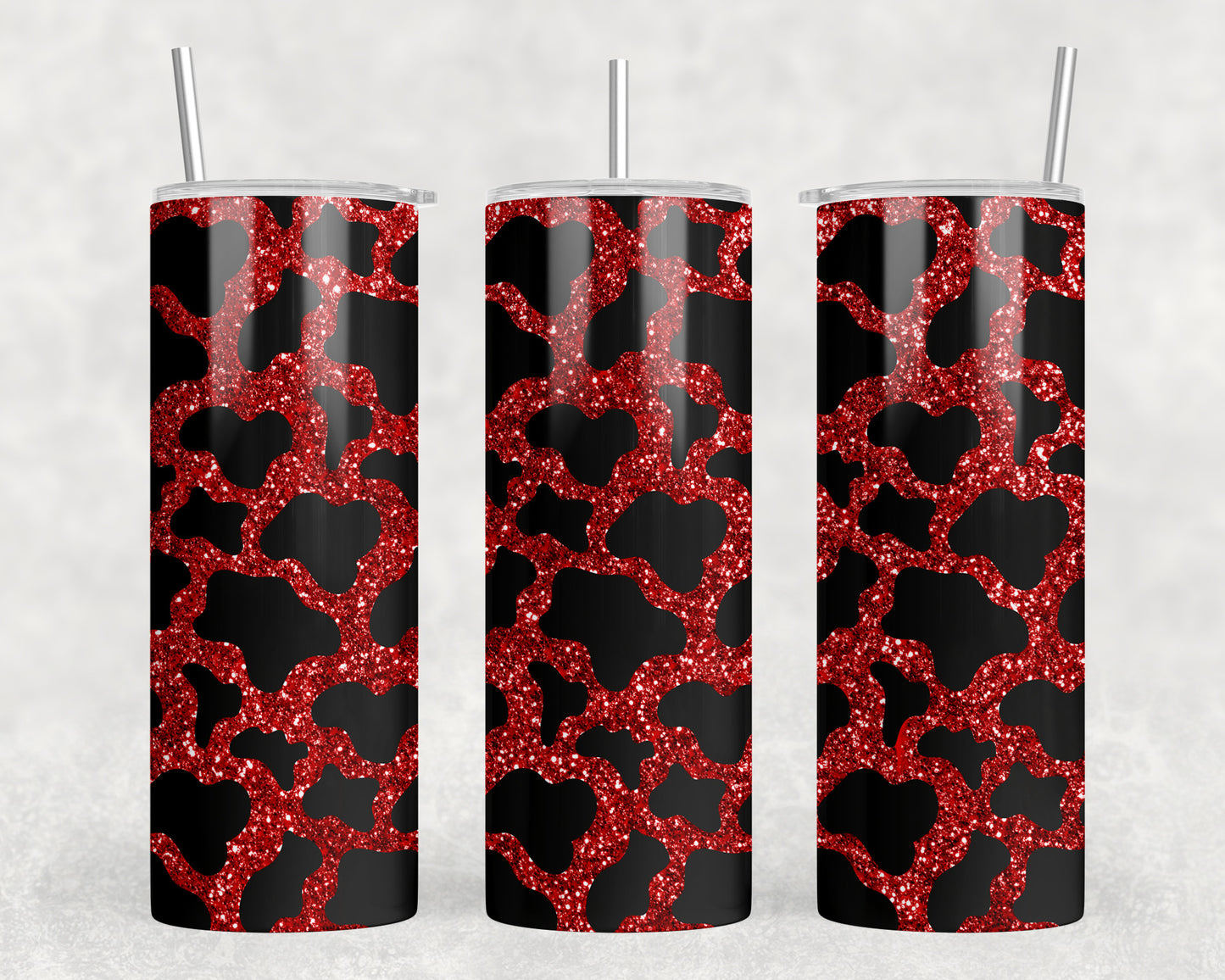 Cow Print 20oz Skinny Tumbler - 1674