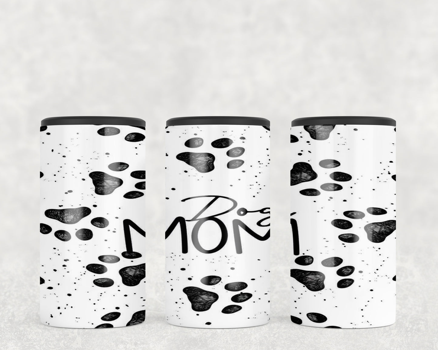 Dog Mom Paw Prints 5-in-1 Can Hugger Tumbler - 1676