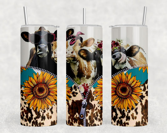 Cows 20oz Skinny Tumbler - 1709