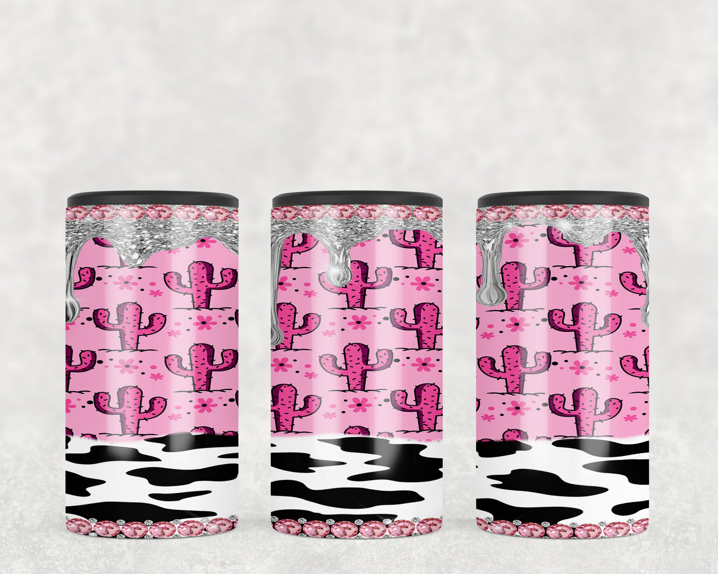 Pink Cactus 5-in-1 Can Hugger Tumbler - 1710