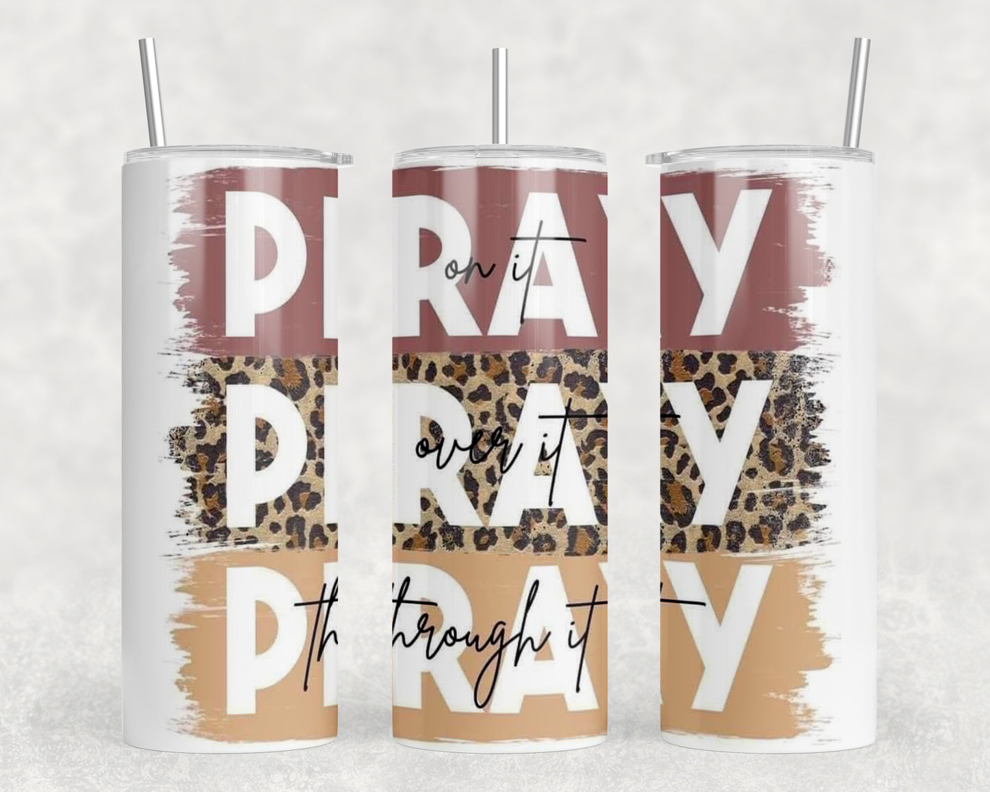 Pray 20oz Skinny Tumbler - 1724