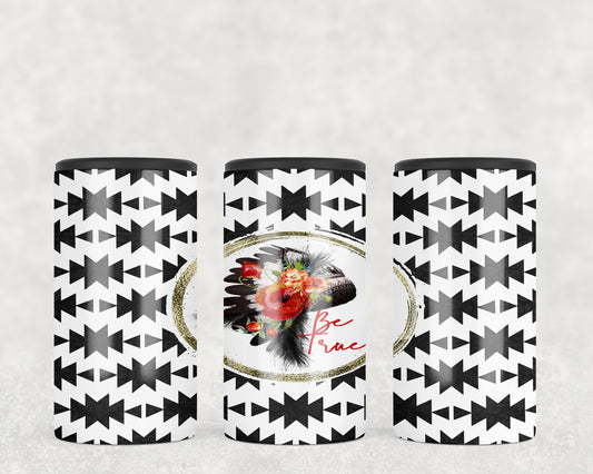 Be Free Aztec Headdress 5-in-1 Can Hugger Tumbler - 1732