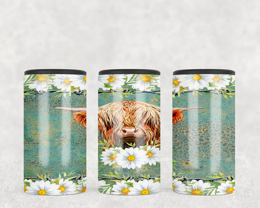 Highland Cow 5-in-1 Can Hugger Tumbler - 1734