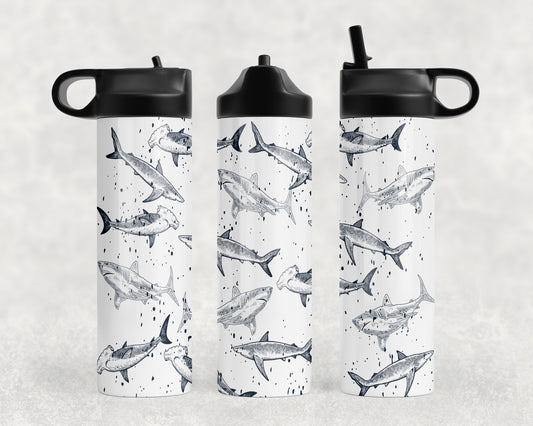 Sharks Water Bottle - 173