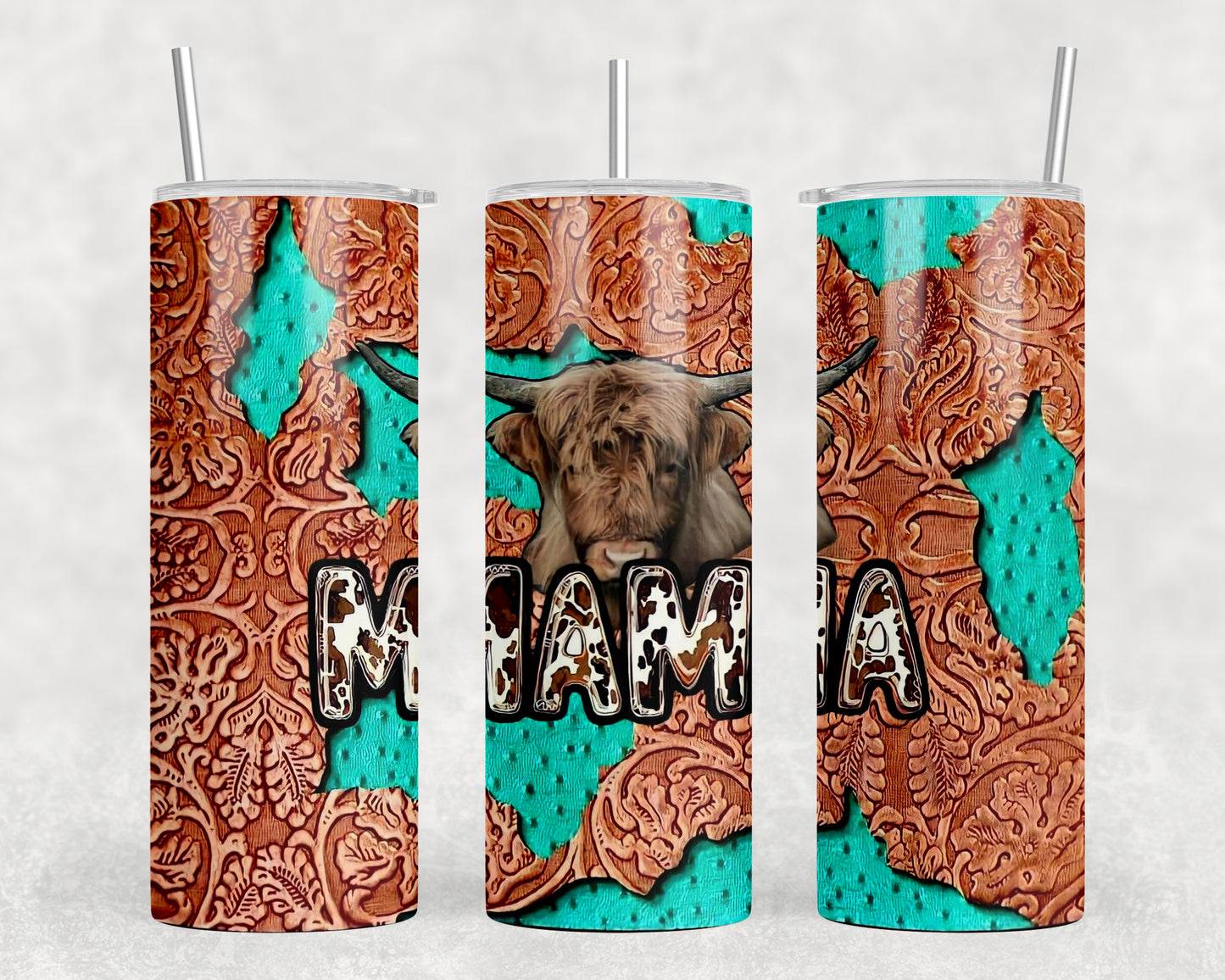 Mama Cow 20oz Skinny Tumbler - 1769