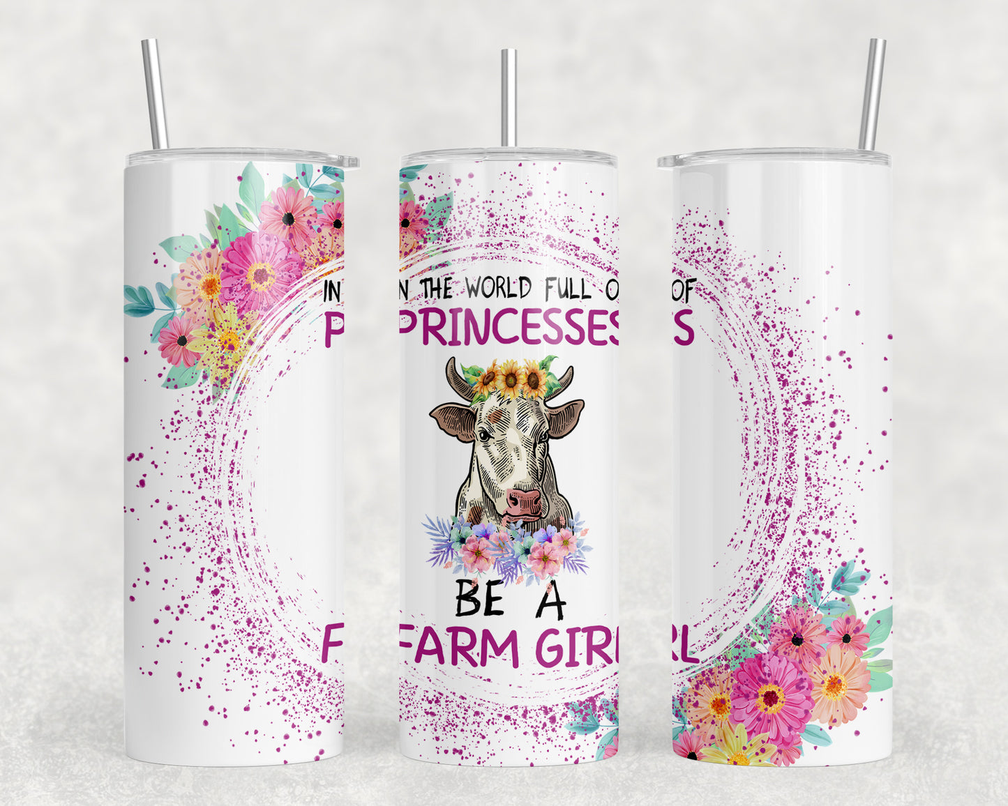 Farm Girl 20oz Skinny Tumbler - 1780