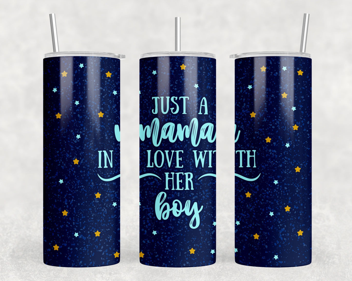 Boy Mama 20oz Skinny Tumbler - 1782