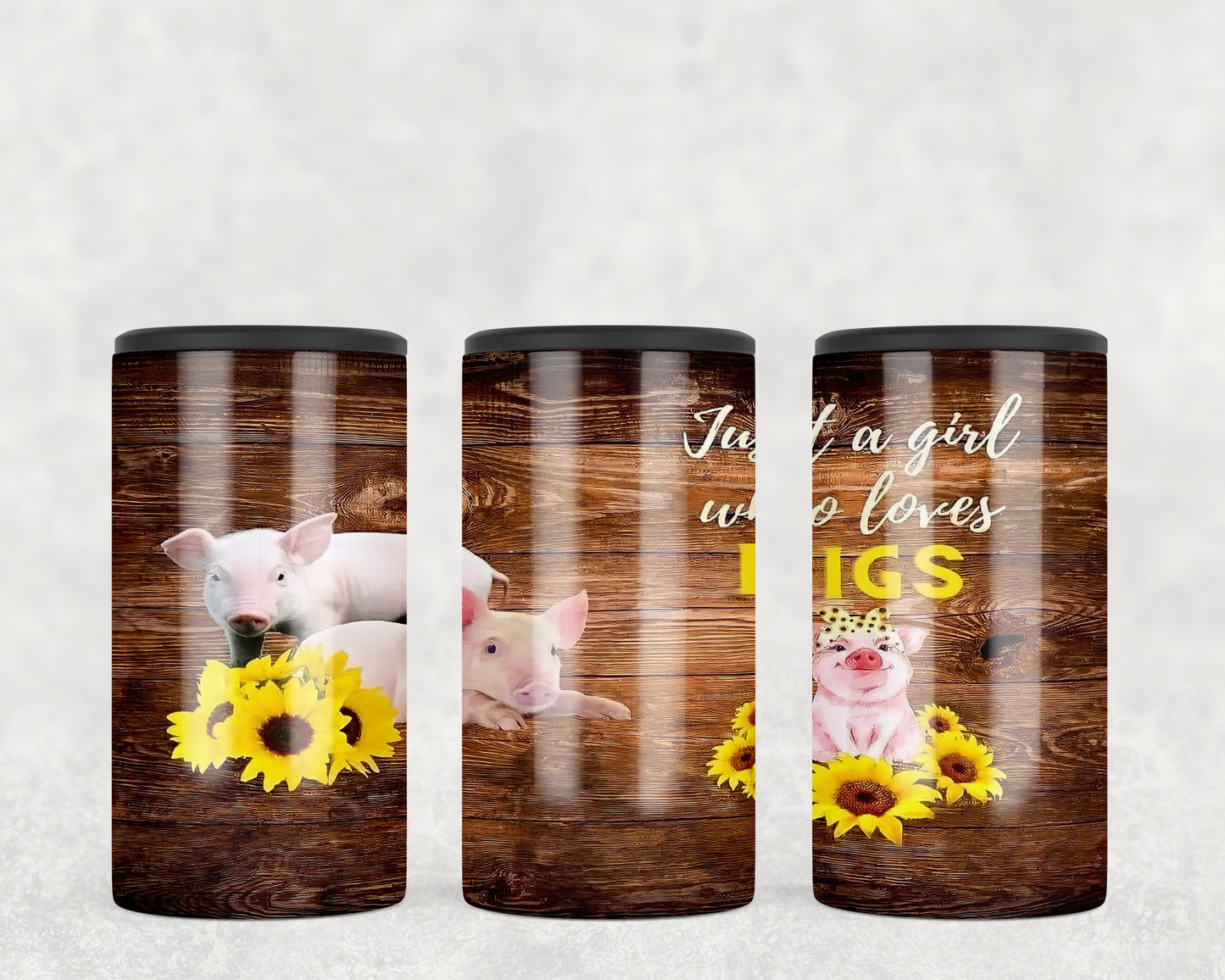 Pigs 5-in-1 Can Hugger Tumbler - 1784