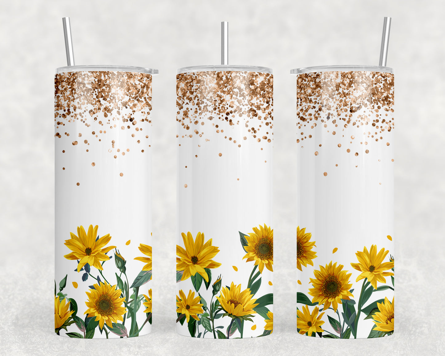 Flowers 20oz Skinny Tumbler - 1791