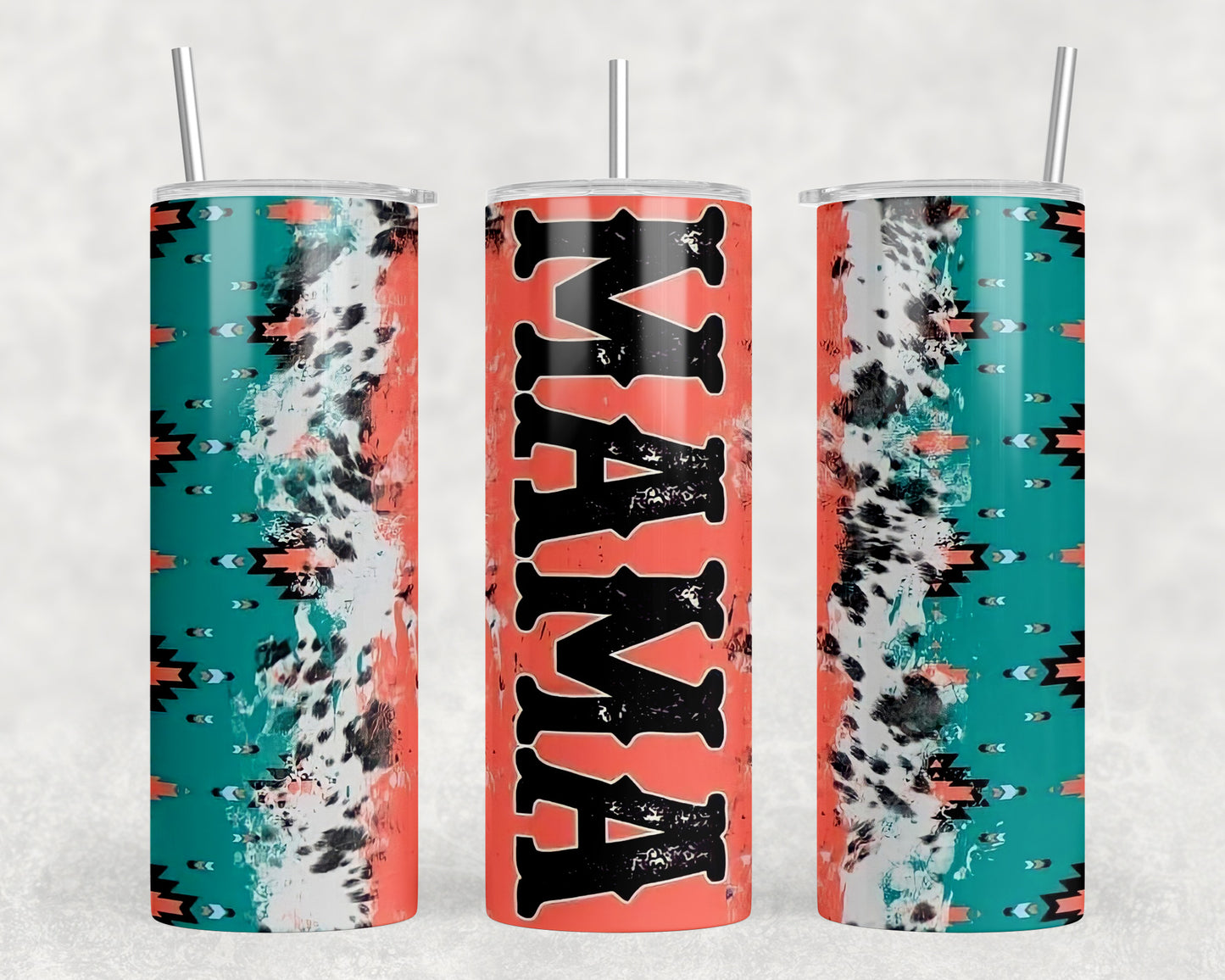 Western Aztec Mama 20oz Skinny Tumbler - 1799