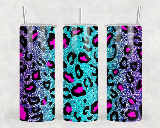 Leopard Print 20oz Skinny Tumbler - 1810