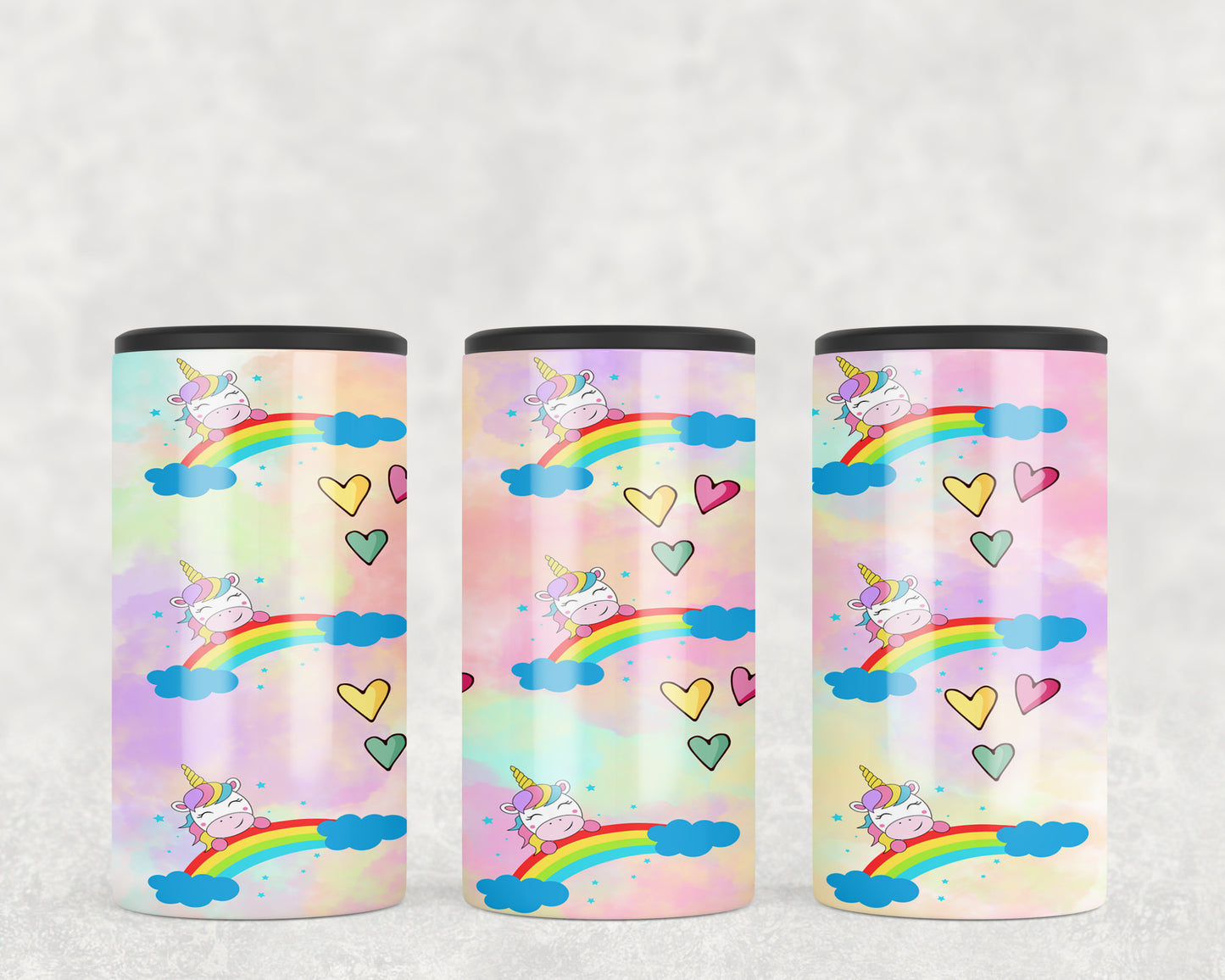 Unicorn Rainbows 5-in-1 Can Hugger Tumbler - 1819