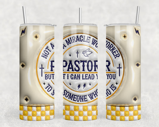 Pastor Inflated 20oz Skinny Tumbler - 1829