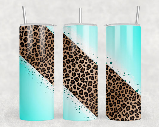 Leopard Print 20oz Skinny Tumbler - 1835