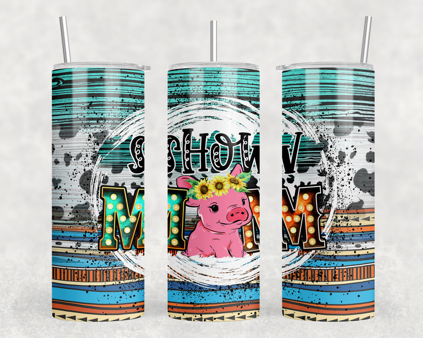 Show Mom Pig 20oz Skinny Tumbler - 1842