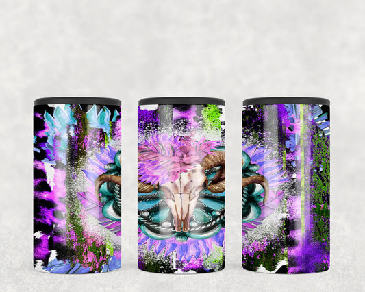 Neon Skull 5-in-1 Can Hugger Tumbler - 1862