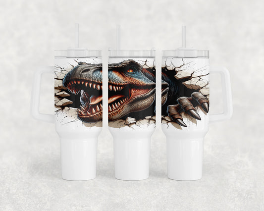 Dinosaur 3D 40oz Tumbler - 187