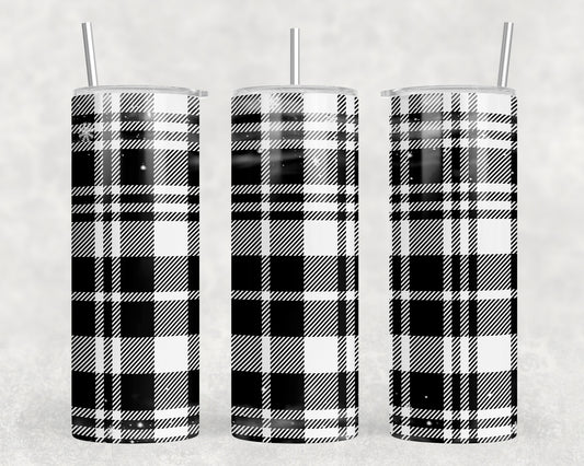 Plaid 20oz Skinny Tumbler - 1885