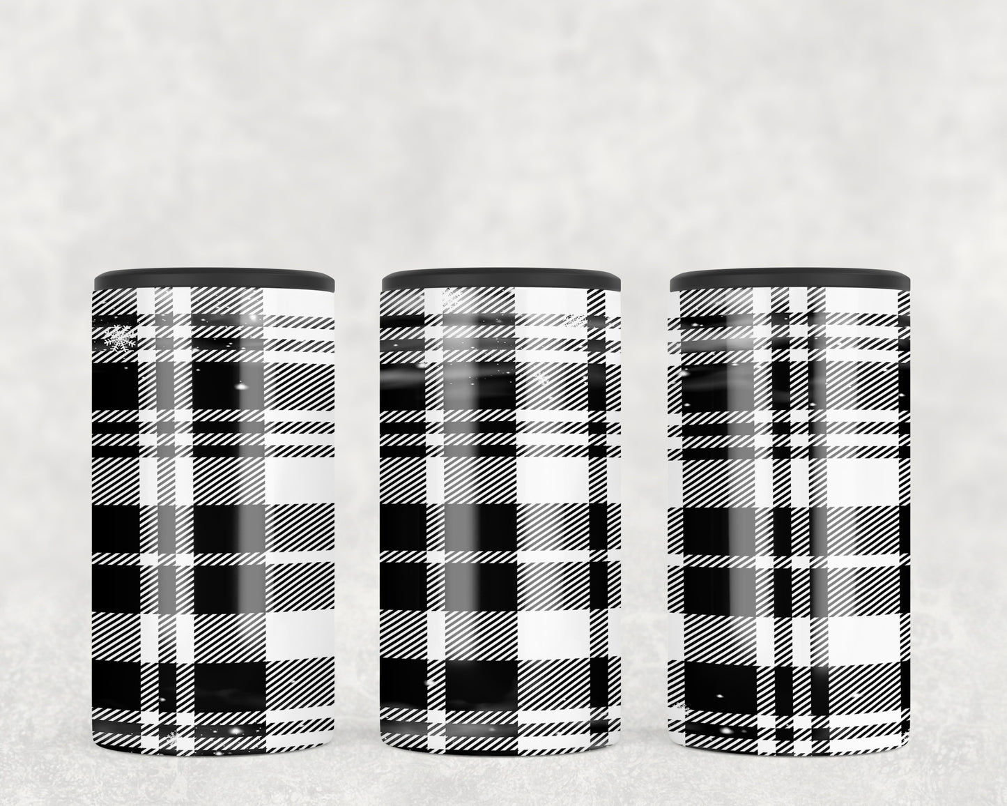 Plaid 5-in-1 Can Hugger Tumbler - 1885