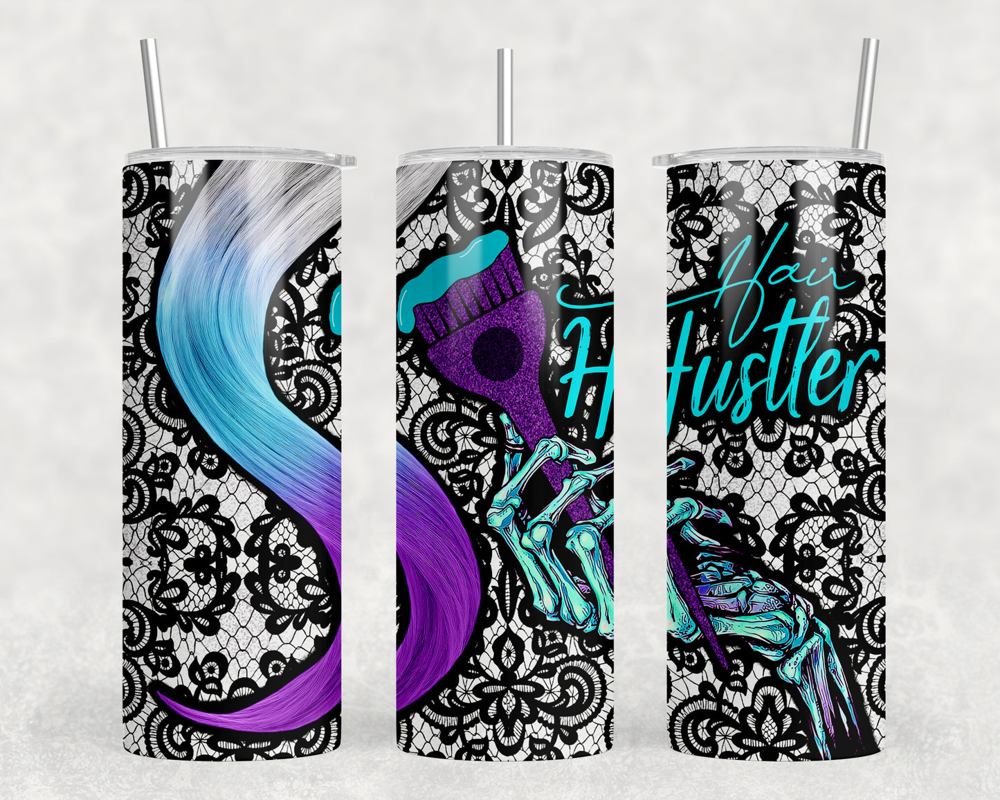 Hair Hustler 20oz Skinny Tumbler - 1895