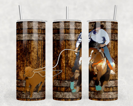 Roper Rodeo 20oz Skinny Tumbler - 1919