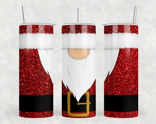 Christmas Santa 20oz Skinny Tumbler - 1923