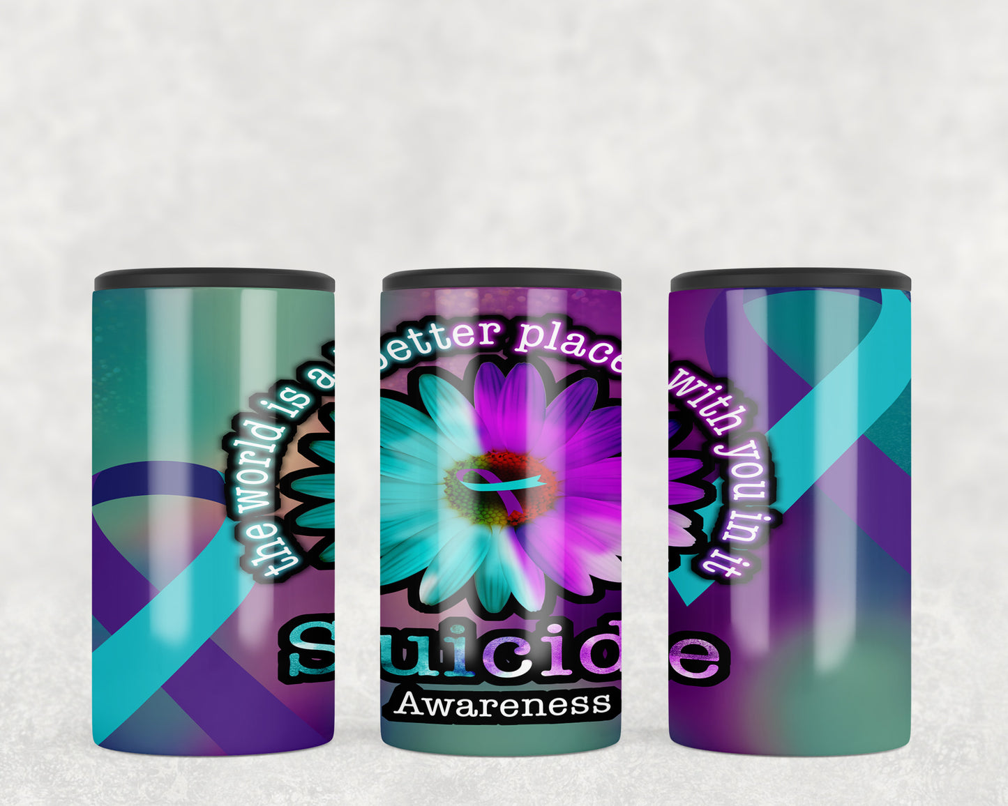 Suicide Awareness 5-in-1 Can Hugger Tumbler - 1924