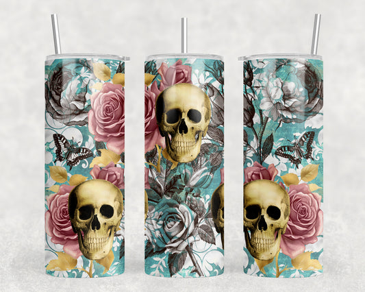 Skulls 20oz Skinny Tumbler - 1928