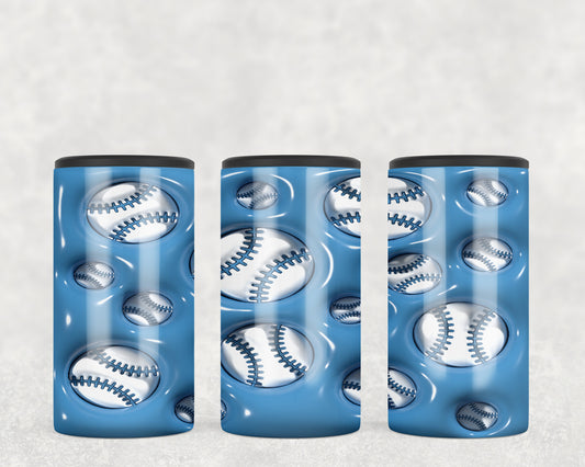 Baseball Inflated 5-in-1 Can Hugger Tumbler - 1960