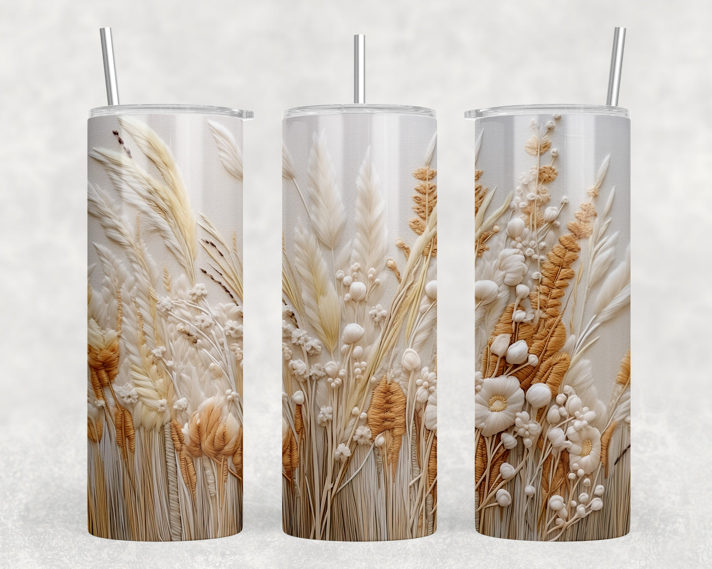 Flowers 20oz Skinny Tumbler - 1965