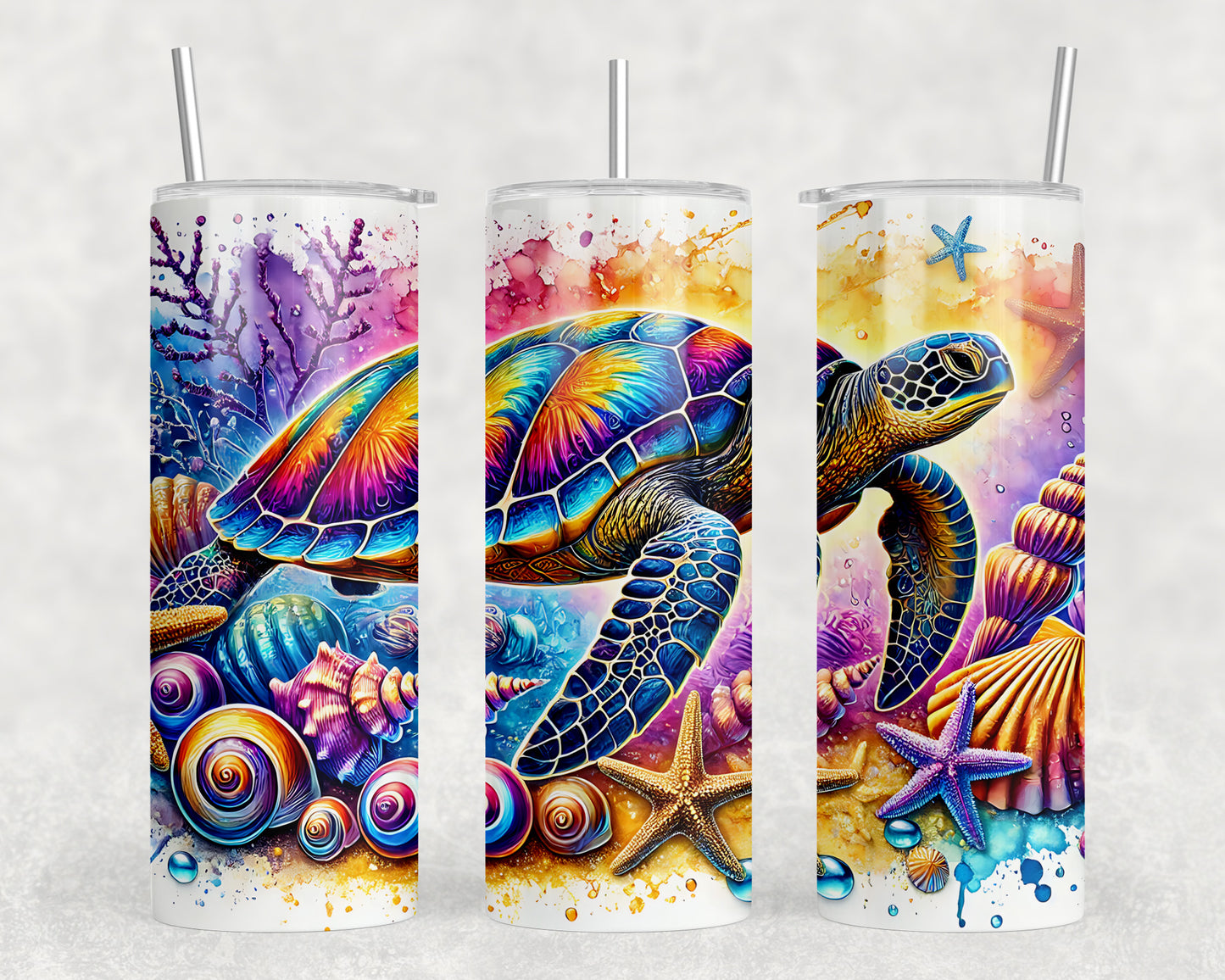 Turtle 20oz Skinny Tumbler - 196