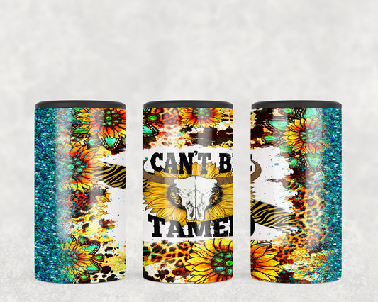 Western Skull Can't Be Tamed 5-in-1 Can Hugger Tumbler - 1971