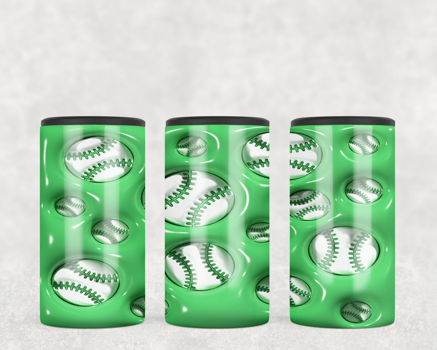 Baseball Inflated 5-in-1 Can Hugger Tumbler - 1988