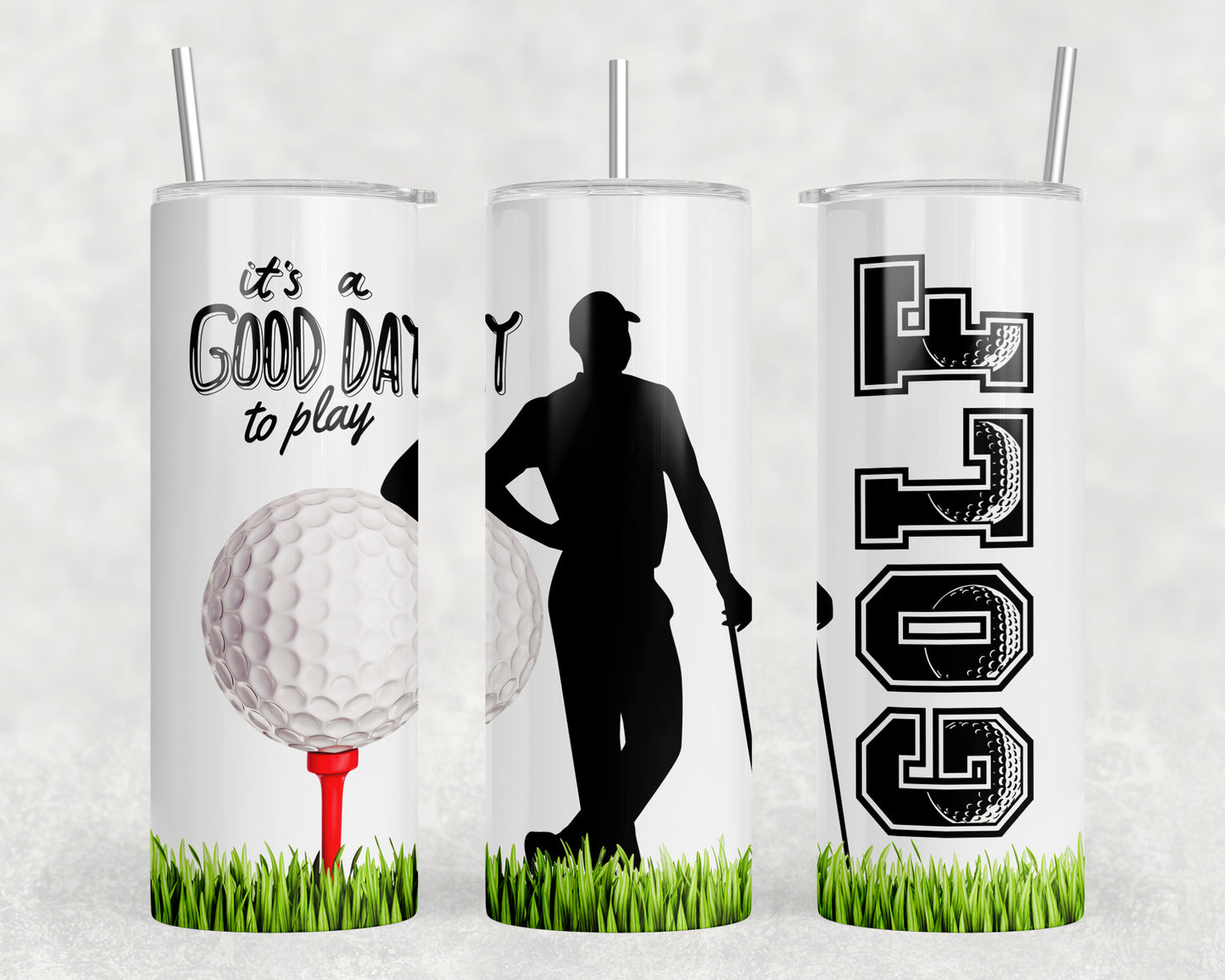 Golf 20oz Skinny Tumbler - 1990