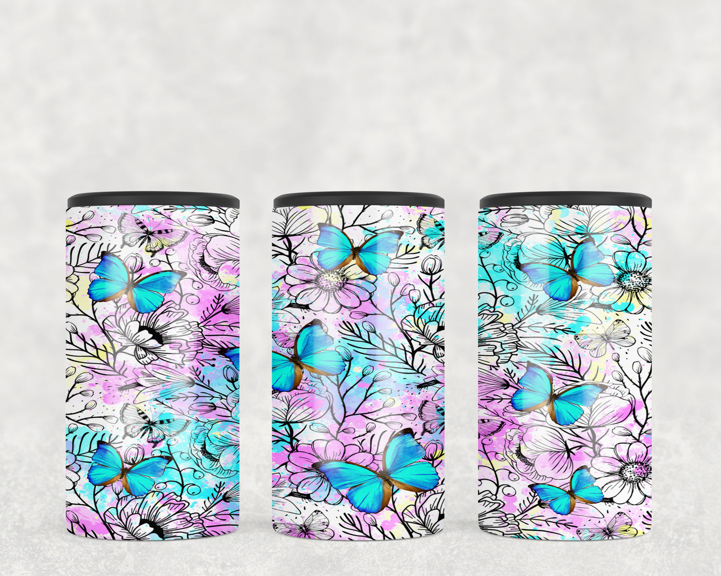 Butterflies 5-in-1 Can Hugger Tumbler - 1996