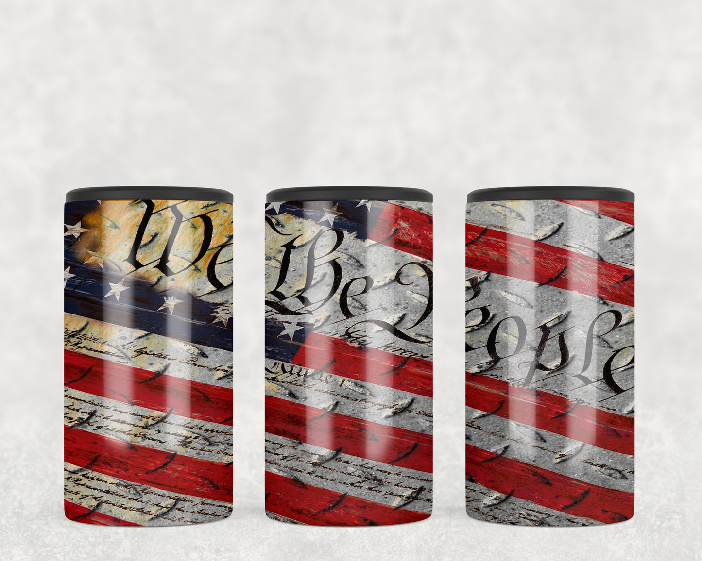 We The People 5-in-1 Can Hugger Tumbler - 2014