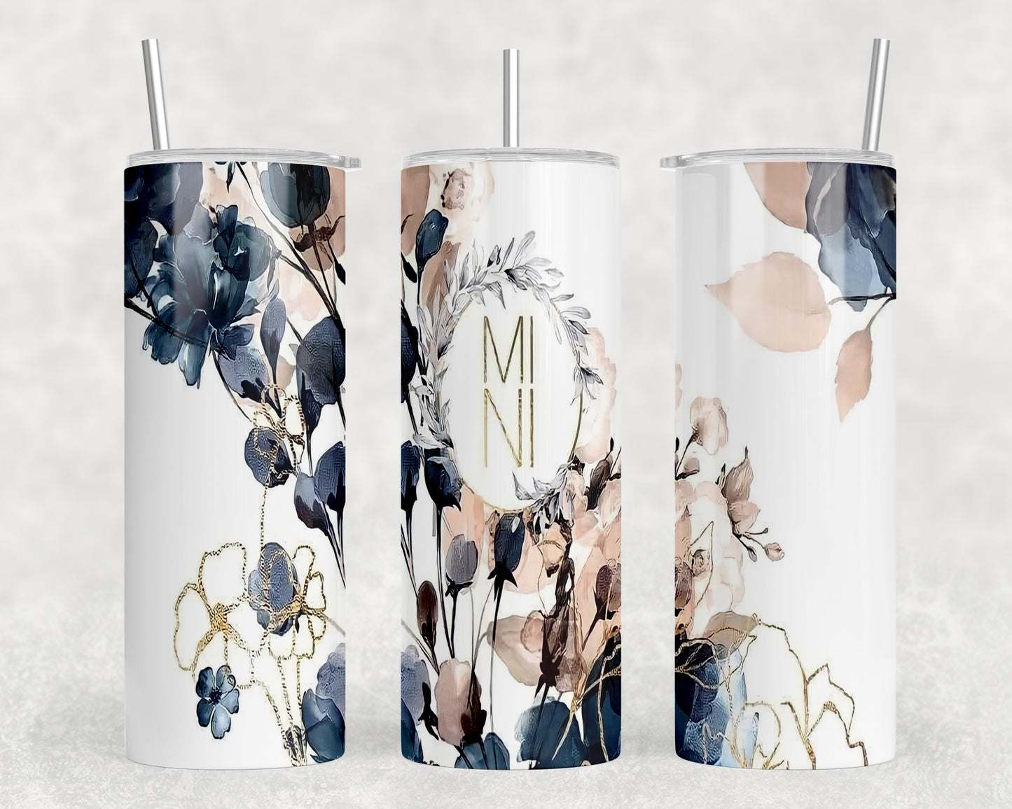 Flowers Mini 20oz Skinny Tumbler - 2016