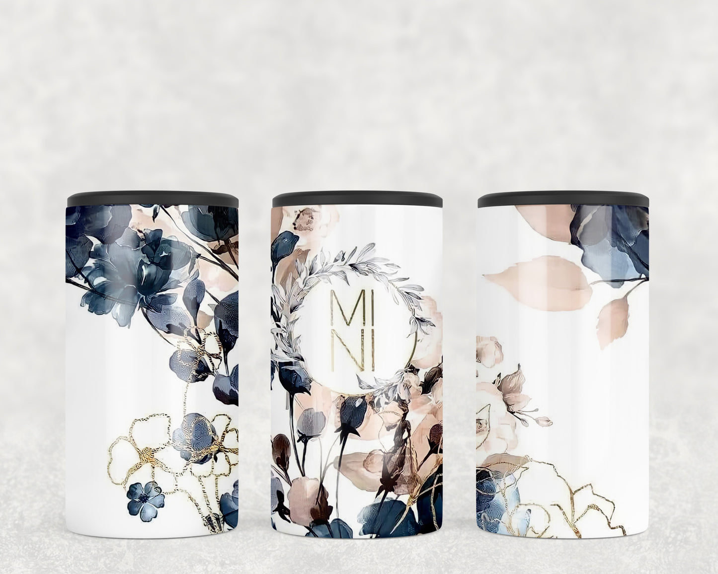 Flowers Mini 5-in-1 Can Hugger Tumbler - 2016