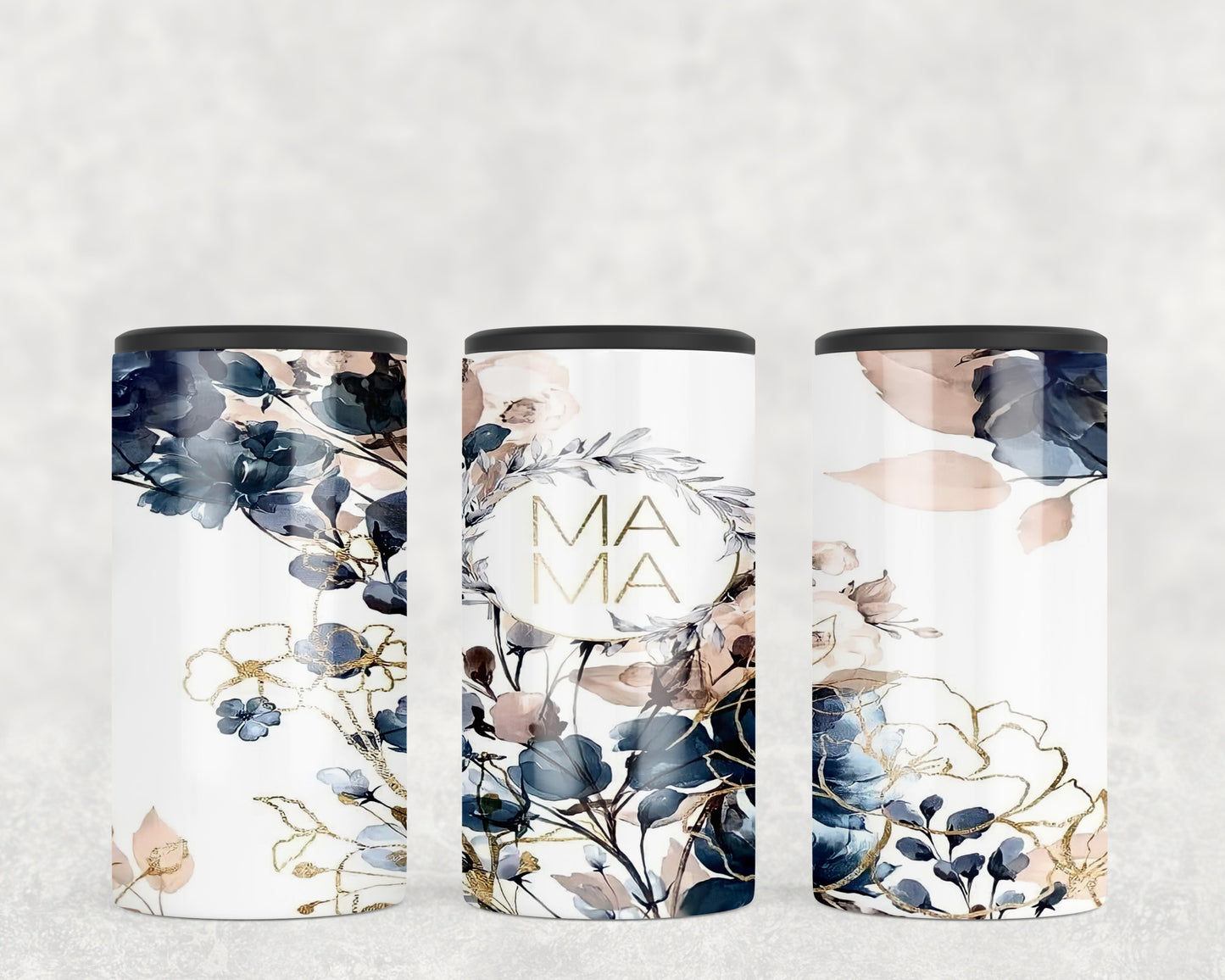 Flowers Mama 5-in-1 Can Hugger Tumbler - 2017