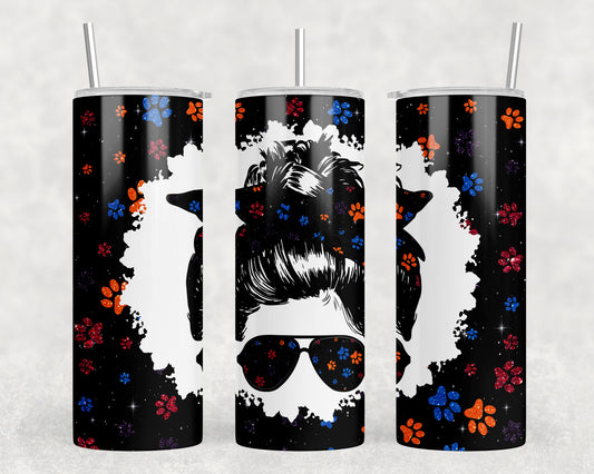 Paw Prints 20oz Skinny Tumbler - 2019