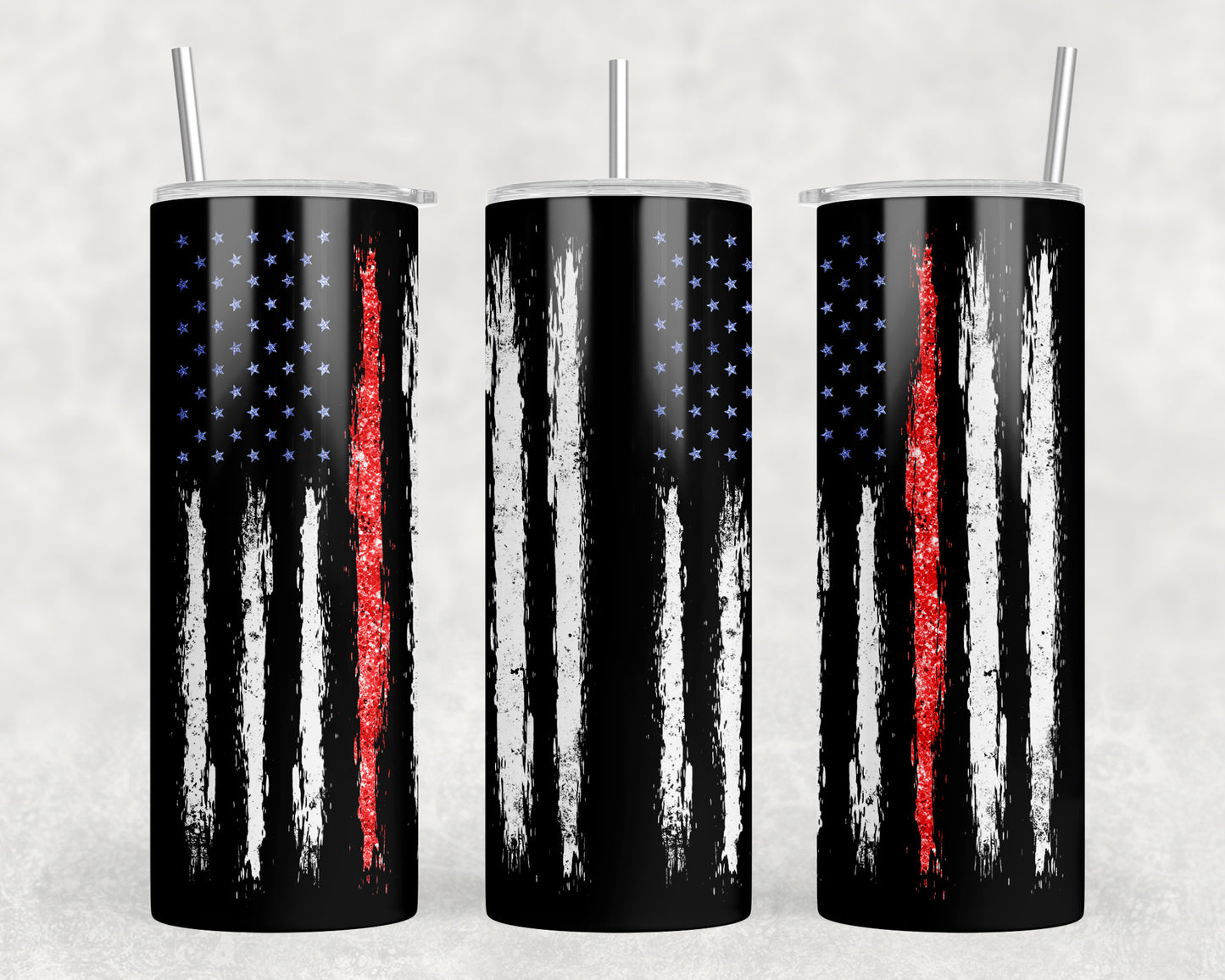 Thin Red Line 20oz Skinny Tumbler - 2026