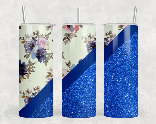 Flowers 20oz Skinny Tumbler - 2035