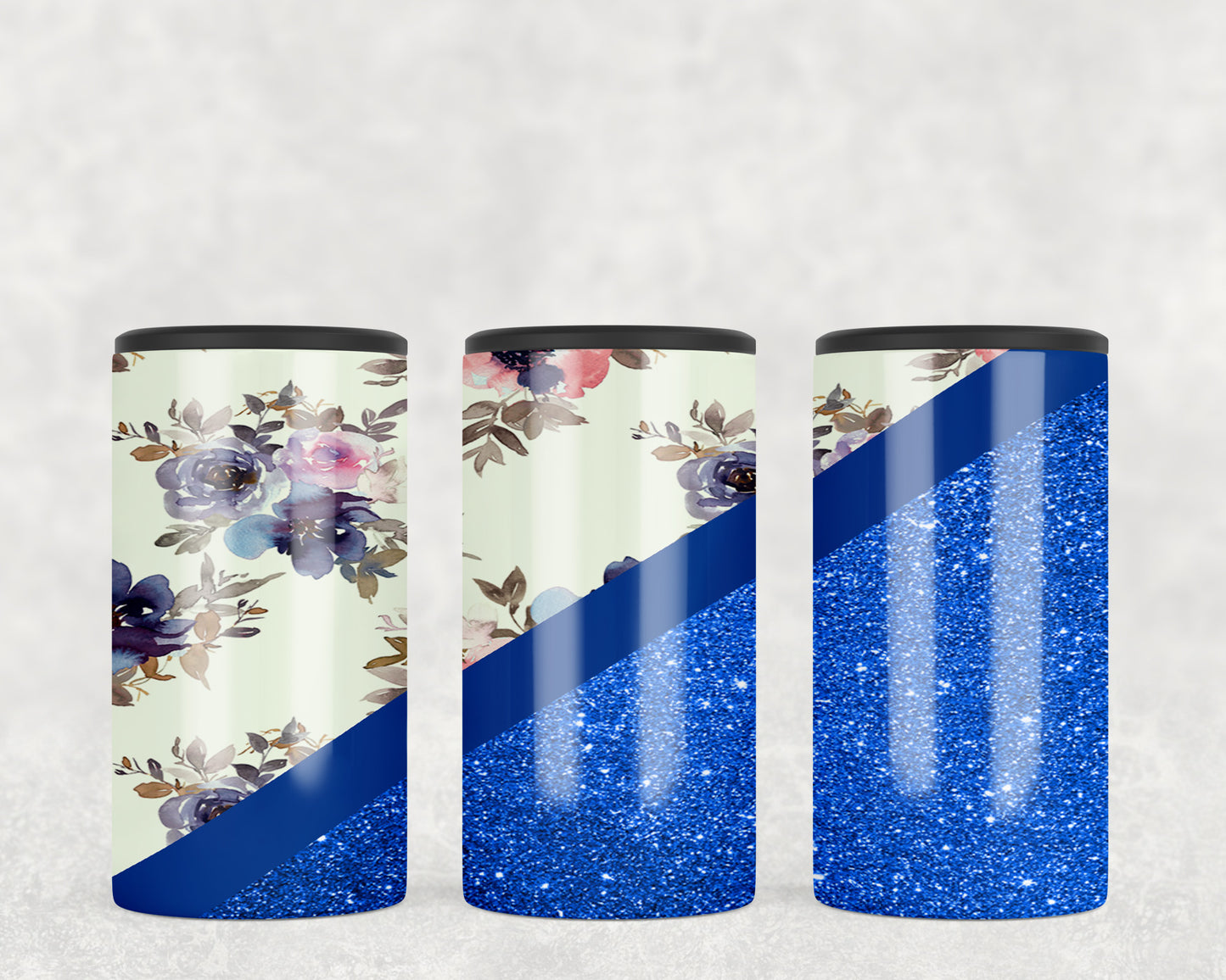 Flowers 5-in-1 Can Hugger Tumbler - 2035