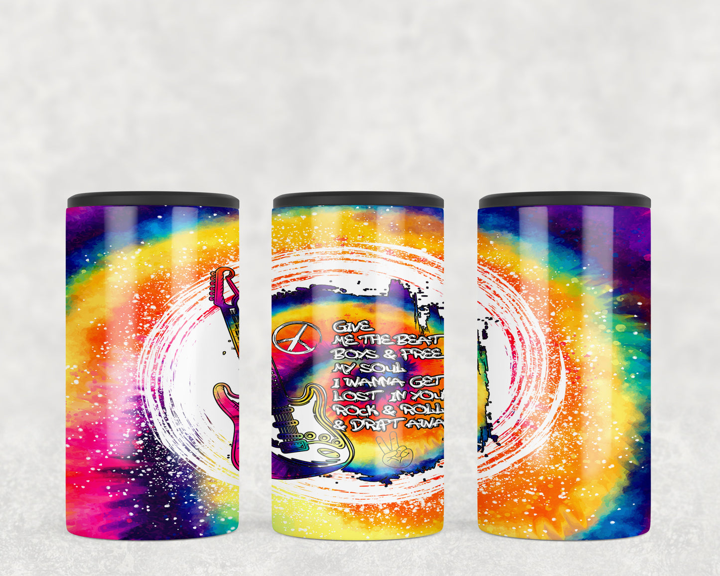 Tie Dye 5-in-1 Can Hugger Tumbler - 2039