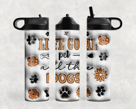 Dog Inflated Water Bottle - 203