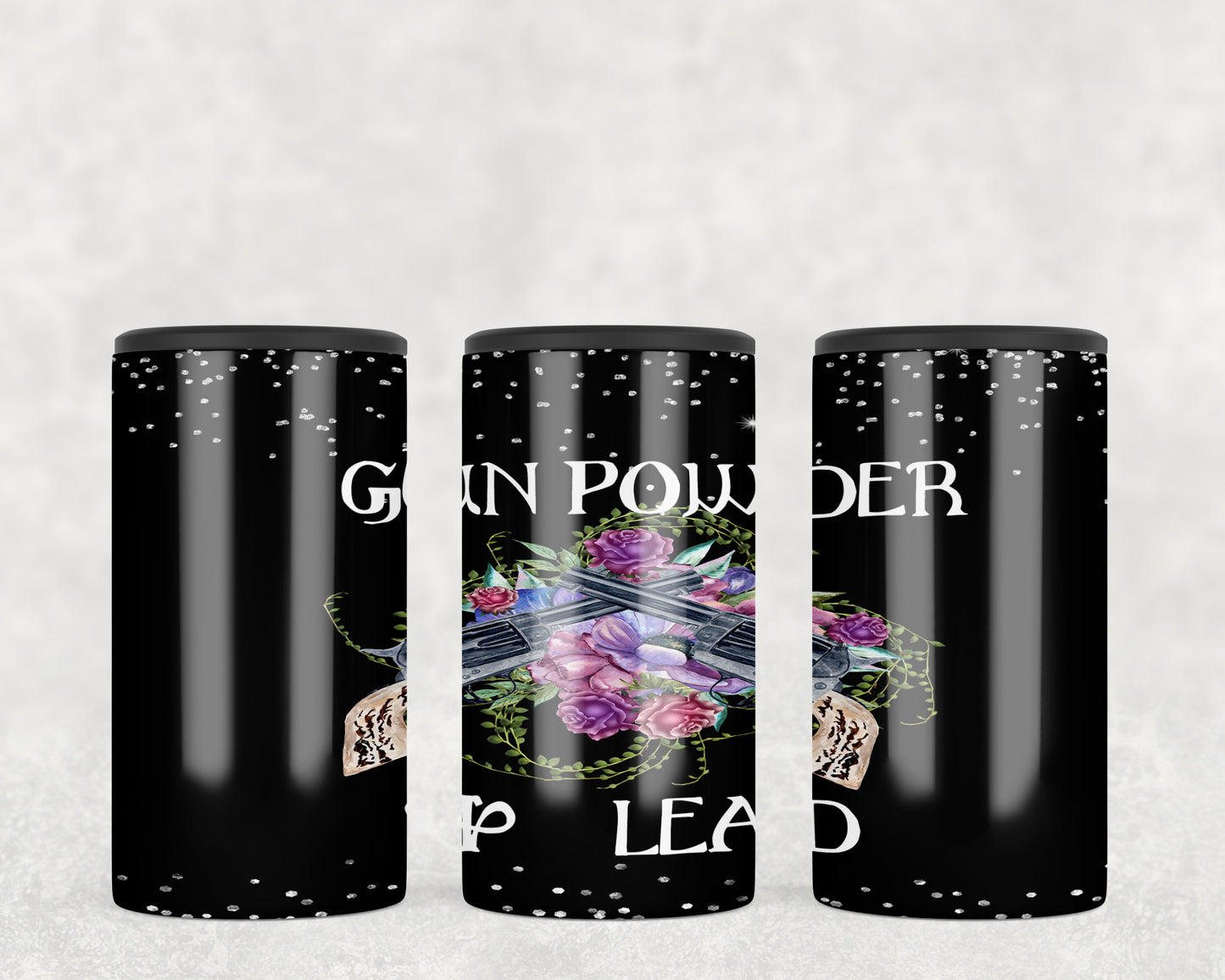 Gun Powder and Lead 5-in-1 Can Hugger Tumbler - 2041