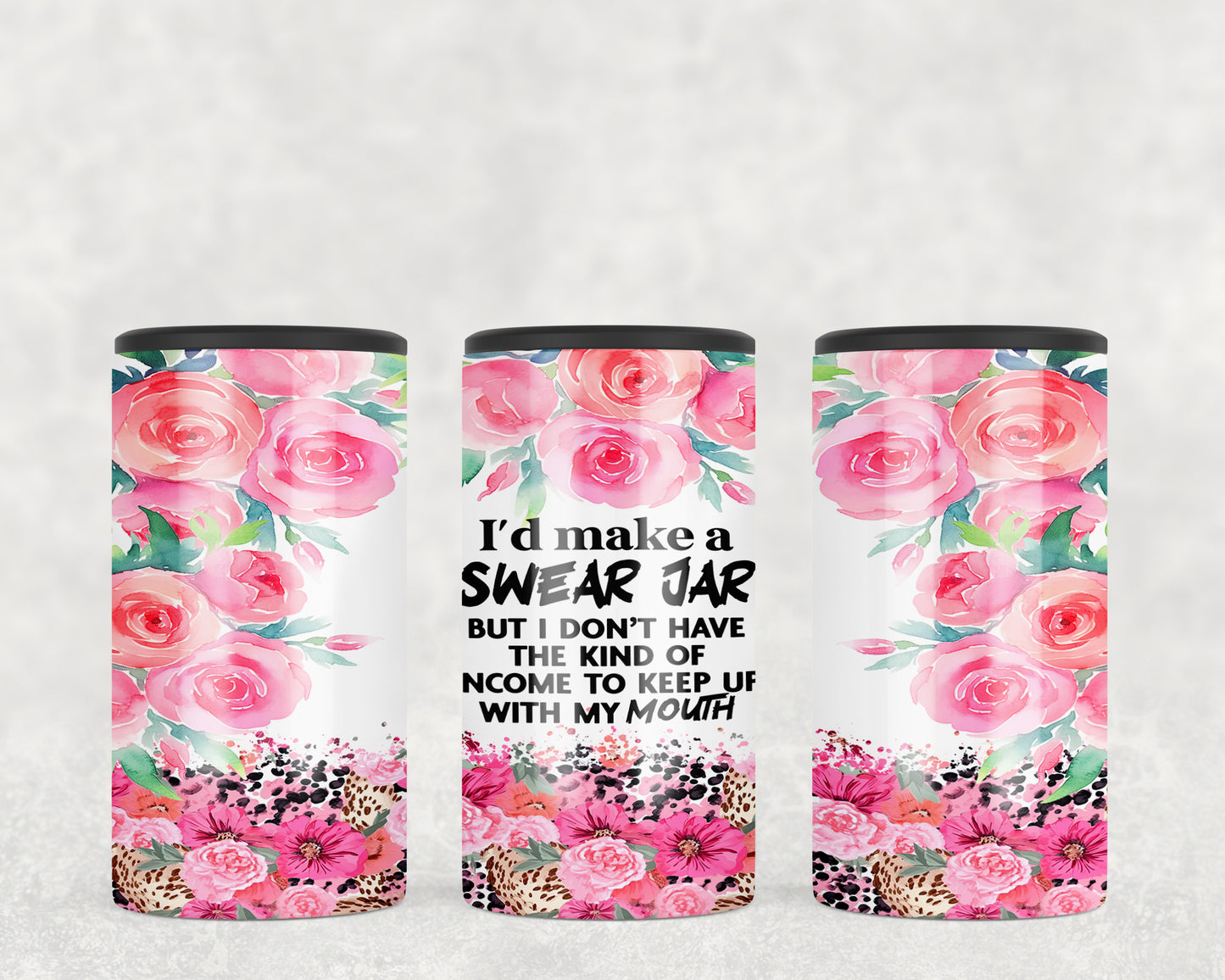 Funny Swear Jar 5-in-1 Can Hugger Tumbler - 2046