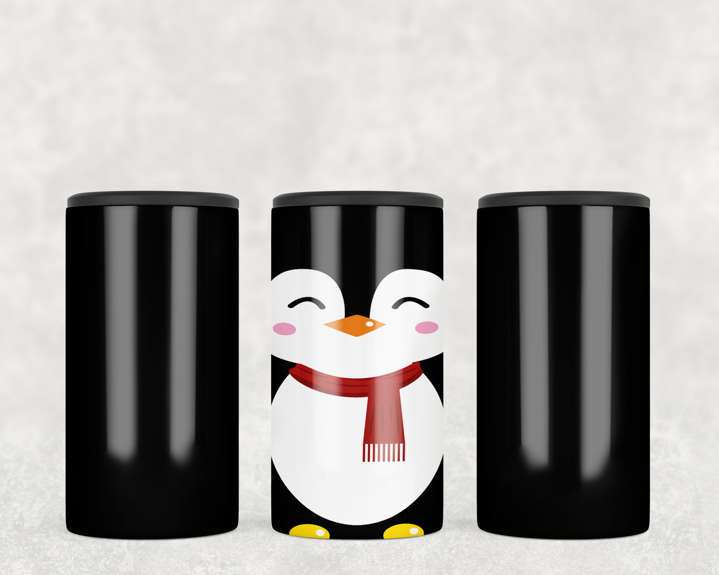 Christmas Penguin 5-in-1 Can Hugger Tumbler - 2048