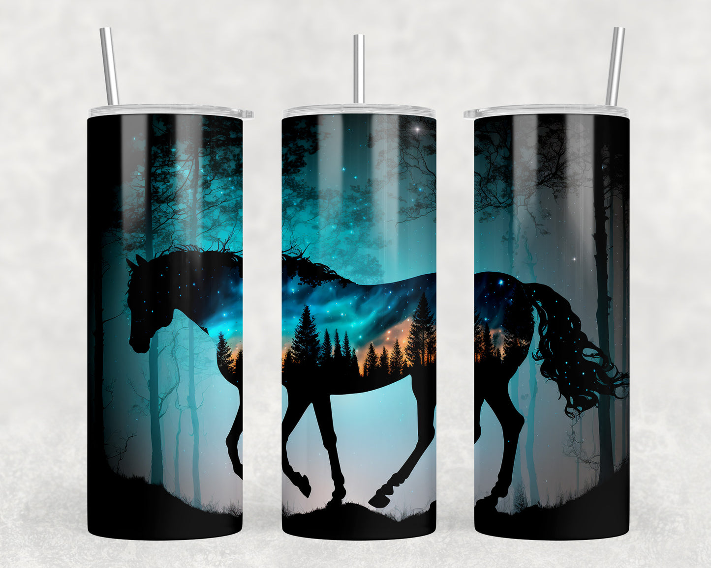 Horse 20oz Skinny Tumbler - 2050