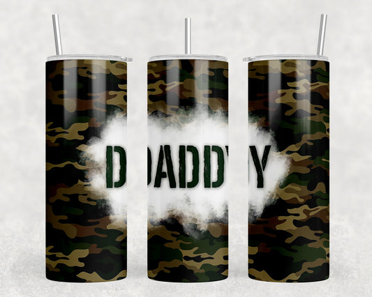 Camo Daddy 20oz Skinny Tumbler - 2069